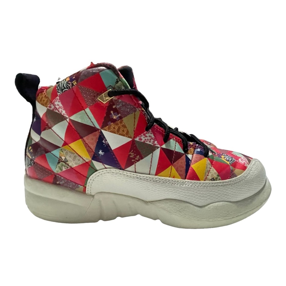Air Jordan 12 Retro Chinese New Year Youth Sneakers